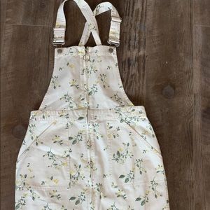 Flower overall dress